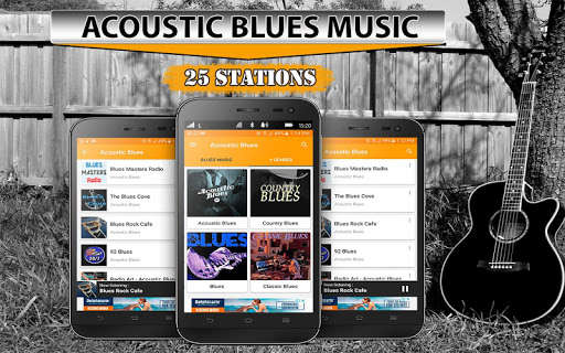 Emulate Android APK Acoustic Blues Music