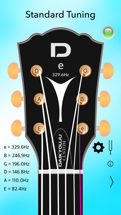 Emulate iPhone app Acoustic Guitar Tuner Lite using MyAndroid Emulate iPhone app Acoustic Guitar Tuner Lite using MyAndroid