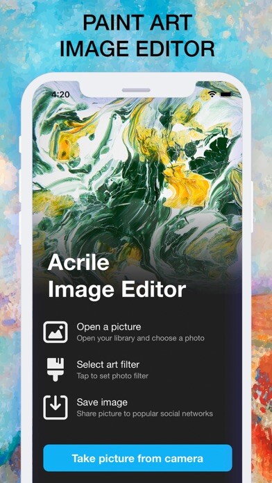 Emulate iPhone app Acrile: Art Photo Editor using MyAndroid Emulate iPhone app Acrile: Art Photo Editor using MyAndroid