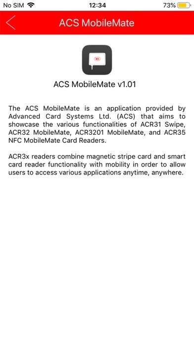 Emulate iPhone app ACS MobileMate using MyAndroid