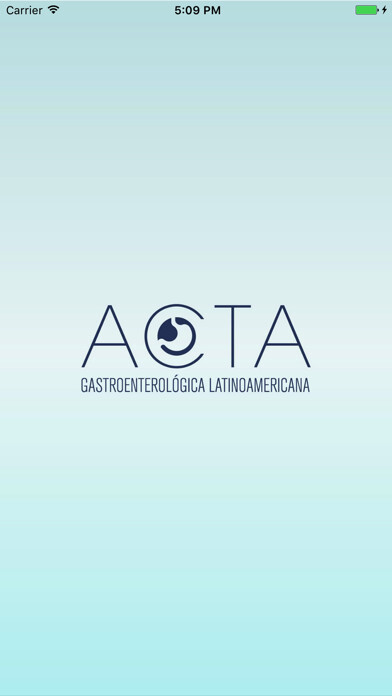 Emulate iPhone app Acta Gastroenterol Latinoam. using MyAndroid