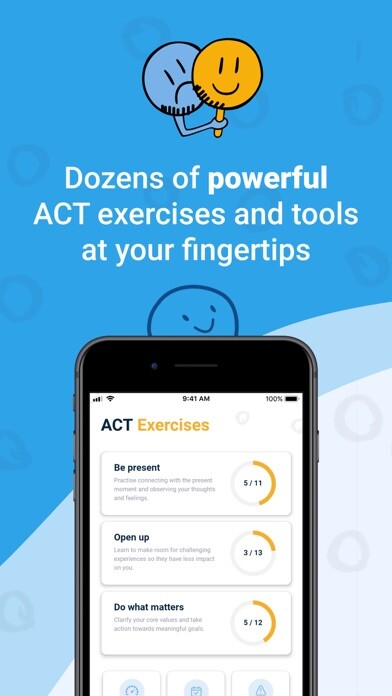 Emulate iPhone app ACT Companion: Happiness Trap using MyAndroid Emulate iPhone app ACT Companion: Happiness Trap using MyAndroid