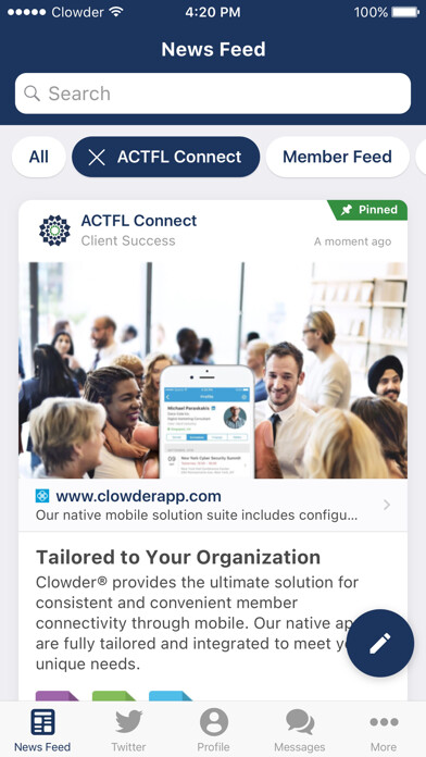 Emulate iPhone app ACTFL Connect using MyAndroid
