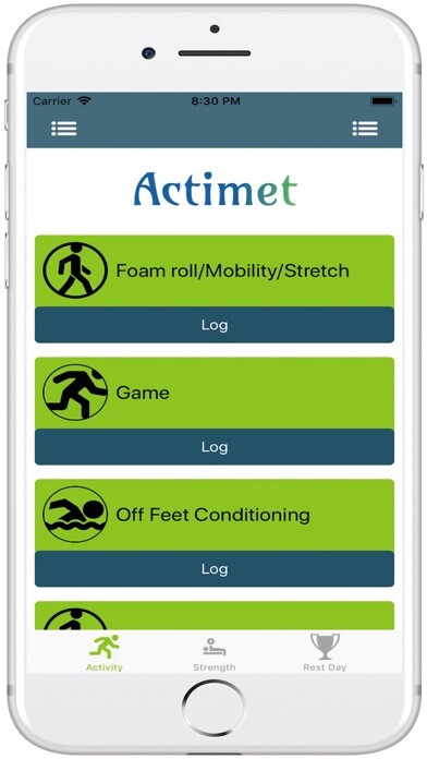 Emulate iPhone app Actimet using MyAndroid