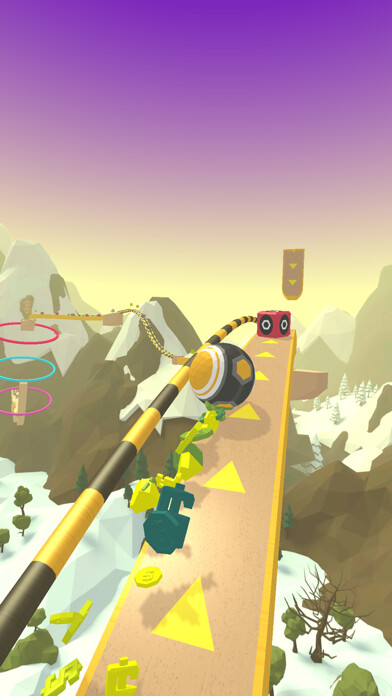 Emulate iPhone app Action Balls: Gyrosphere Race using MyAndroid Emulate iPhone app Action Balls: Gyrosphere Race using MyAndroid