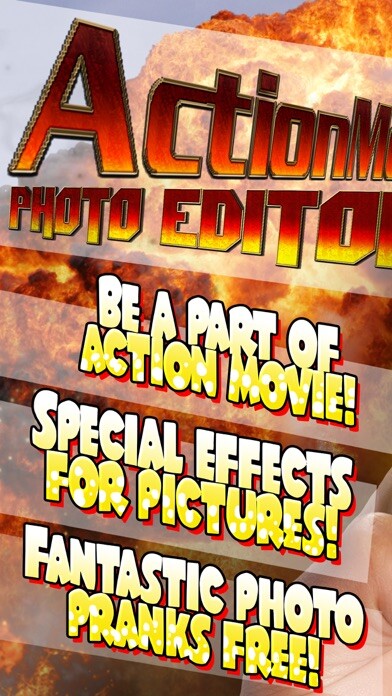 Emulate iPhone app Action Movie Effects for Pictures – Cool Photo Montage Maker with Special Camera FX Free using MyAndroid