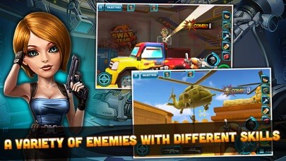 Emulate iPhone app Action of Mayday:  SWAT Team using MyAndroid