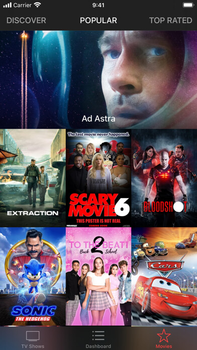 Emulate iPhone app Action! TV & Movies Tracker using MyAndroid Emulate iPhone app Action! TV & Movies Tracker using MyAndroid