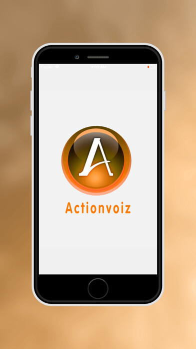 Emulate iPhone app ACTION VOIZ using MyAndroid