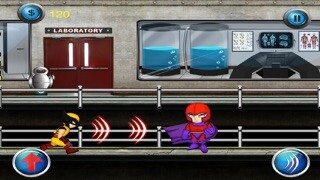 Emulate iPhone app Action Z-Men Boy Heroes Free using MyAndroid