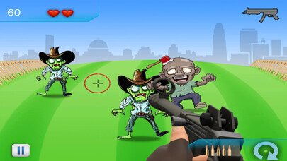 Emulate iPhone app Action Zombie Shooter - Survival Free using MyAndroid