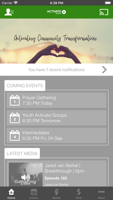 Emulate iPhone app Activate Churches using MyAndroid Emulate iPhone app Activate Churches using MyAndroid