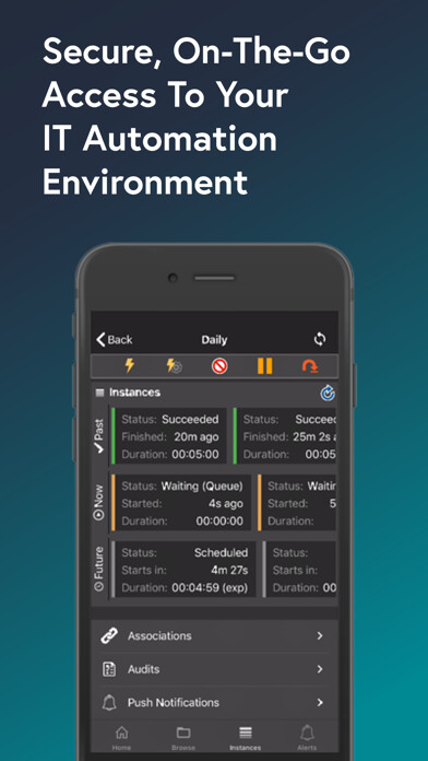 Emulate iPhone app ActiveBatch Mobile Ops using MyAndroid Emulate iPhone app ActiveBatch Mobile Ops using MyAndroid