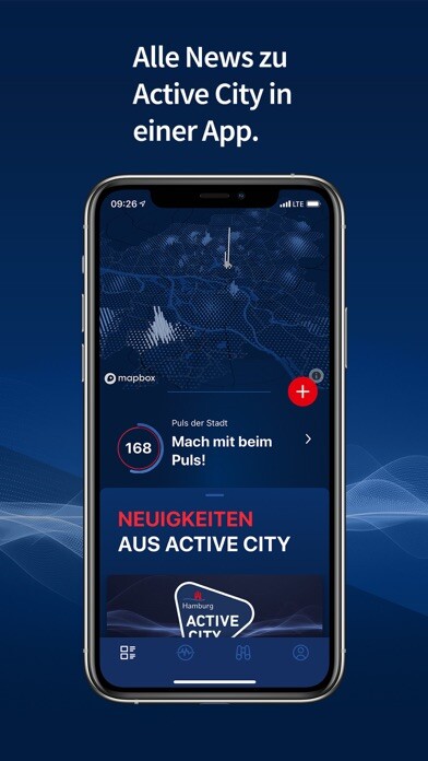 Emulate iPhone app Active City Hamburg using MyAndroid