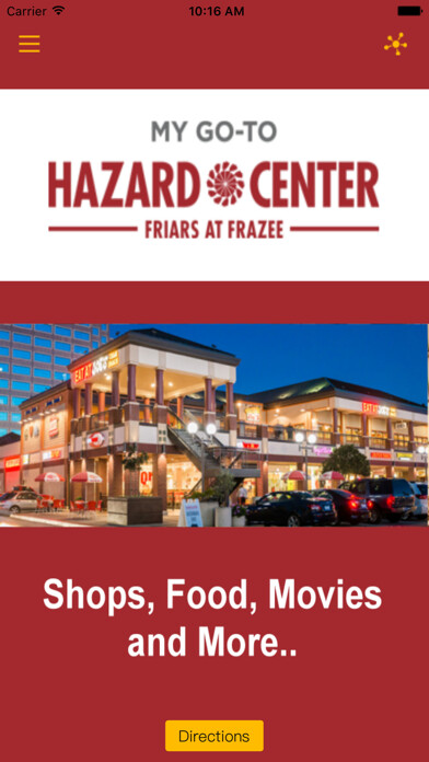 Emulate iPhone app (Active) Hazard Center using MyAndroid