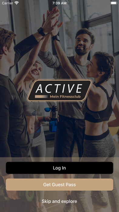 Emulate iPhone app Active Mein Fitnessclub using MyAndroid