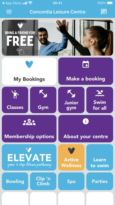 Emulate iPhone app Active Northumberland using MyAndroid