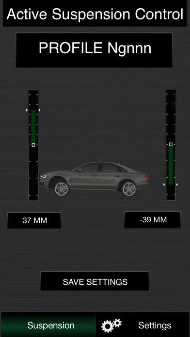 Emulate iPhone app Active Suspension Control using MyAndroid Emulate iPhone app Active Suspension Control using MyAndroid