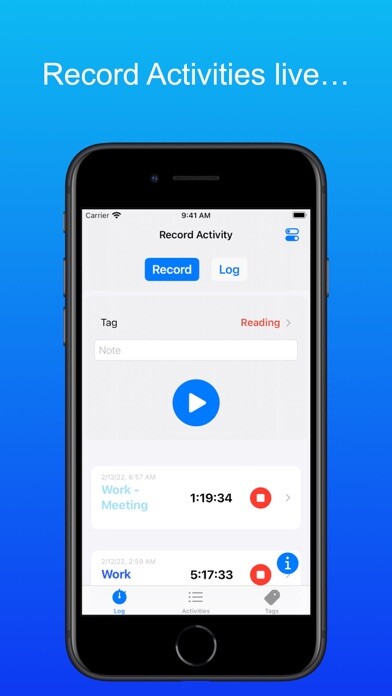 Emulate iPhone app Activity Logbook using MyAndroid Emulate iPhone app Activity Logbook using MyAndroid