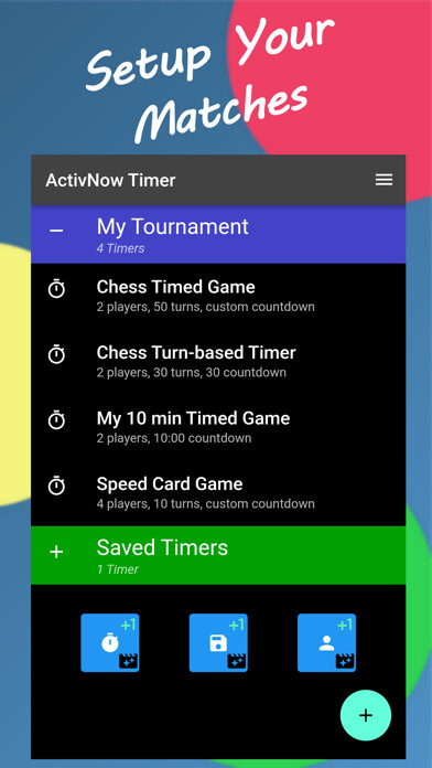 Emulate iPhone app ActivNow Timer using MyAndroid
