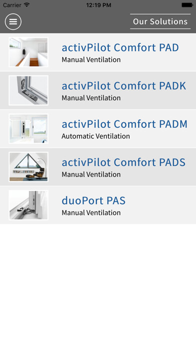 Emulate iPhone app activPilot Comfort using MyAndroid