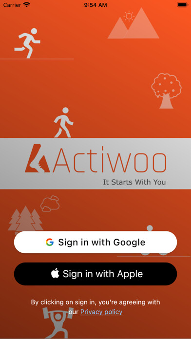 Emulate iPhone app Actiwoo using MyAndroid