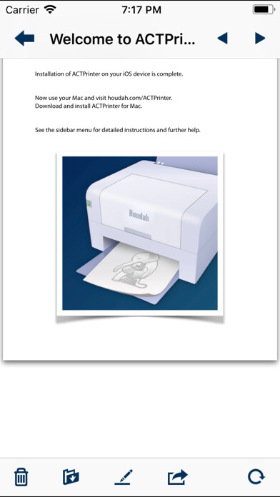 Emulate iPhone app ACTPrinter - Virtual Printer using MyAndroid Emulate iPhone app ACTPrinter - Virtual Printer using MyAndroid
