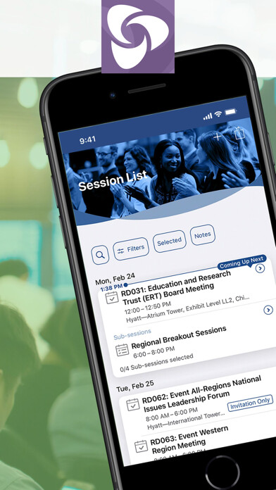Emulate iPhone app ACUHO-I Events using MyAndroid