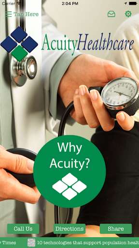 Run android online APK Acuity Healthcare from MyAndroid or emulate Acuity Healthcare using MyAndroid