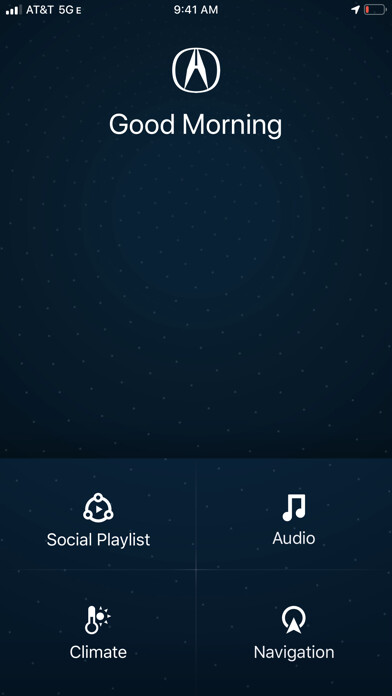 Emulate iPhone app Acura CabinControl using MyAndroid