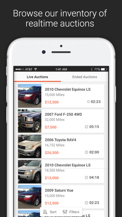 Emulate iPhone app ACV Auctions using MyAndroid Emulate iPhone app ACV Auctions using MyAndroid