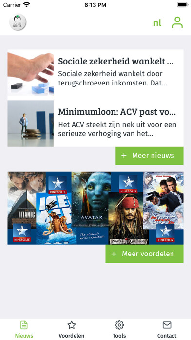 Emulate iPhone app ACV-CSC METEA using MyAndroid