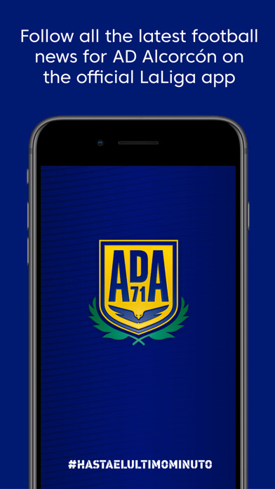 Emulate iPhone app AD Alcorcón - App Oficial using MyAndroid