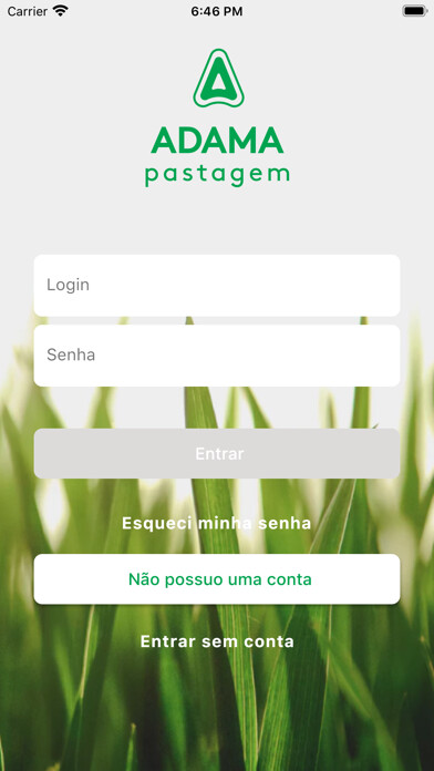 Emulate iPhone app ADAMA Pastagem using MyAndroid Emulate iPhone app ADAMA Pastagem using MyAndroid