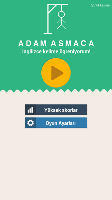 Emulate iPhone app Adam Asmaca - ?ngilizce Kelime using MyAndroid Emulate iPhone app Adam Asmaca - ?ngilizce Kelime using MyAndroid