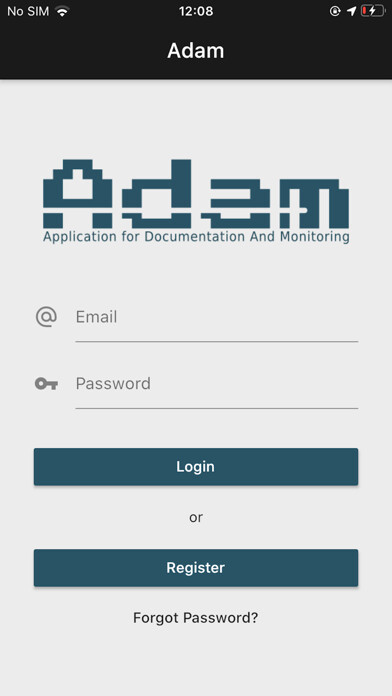 Emulate iPhone app Adam by STULZ S.p.A. using MyAndroid