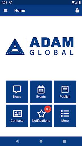 Run android online APK ADAM Global from MyAndroid or emulate ADAM Global using MyAndroid