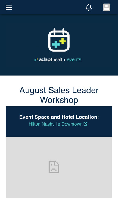 Emulate iPhone app AdaptHealth Events using MyAndroid Emulate iPhone app AdaptHealth Events using MyAndroid