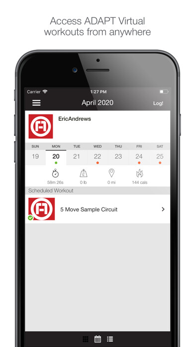 Emulate iPhone app ADAPT Virtual using MyAndroid