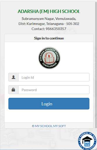 Run android online APK Adarsha EM High School - Vemulawada from MyAndroid or emulate Adarsha EM High School - Vemulawada using MyAndroid