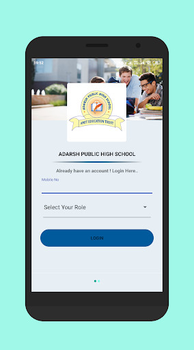 Emulate Android APK Adarsh Public High School