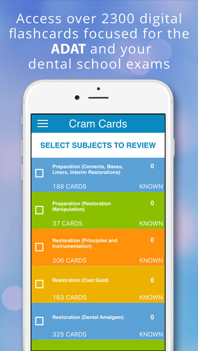 Emulate iPhone app ADAT Operative Cram Cards using MyAndroid Emulate iPhone app ADAT Operative Cram Cards using MyAndroid