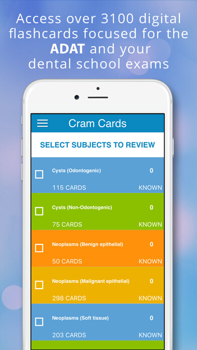 Emulate iPhone app ADAT Oral Diagnosis Cram Cards using MyAndroid Emulate iPhone app ADAT Oral Diagnosis Cram Cards using MyAndroid