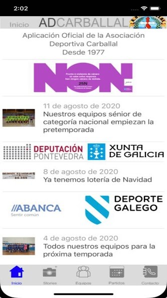 Emulate iPhone app A.D. Carballal using MyAndroid