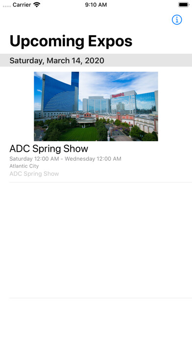 Emulate iPhone app ADC Expo Scanner using MyAndroid
