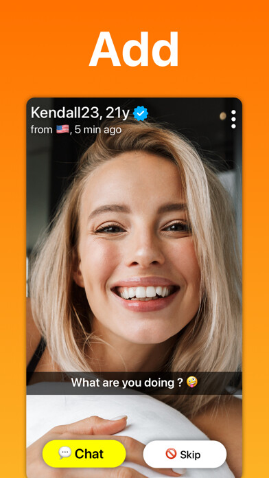 Emulate iPhone app Addchat - Random Chat using MyAndroid