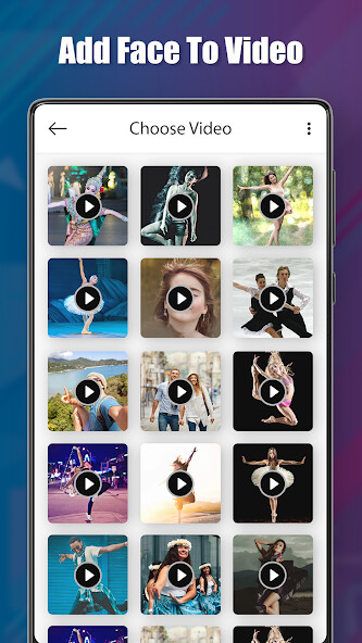 Run android online APK Add Face to Video, Face Changer Video from MyAndroid or emulate Add Face to Video, Face Changer Video using MyAndroid