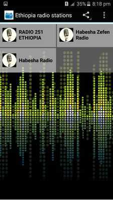 Emulate Android APK Addis Radios Ethiopia