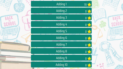 Emulate iPhone app Addition Skill Builders using MyAndroid