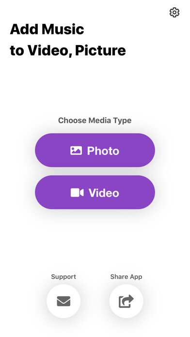 Emulate iPhone app Add Music To Video and Picture using MyAndroid